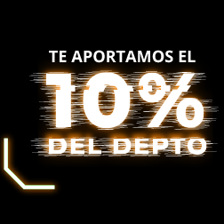 Te aportamos el 10% Te aportamos el 10%