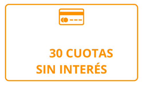 PAGA EL 7% EN 30 CUOTAS SIN INTERÉS